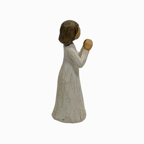 Willow Tree Praying Figurine “Sisters by Heart” 2000 by Susan Lordi Demdaco 5” - Picture 3 of 8